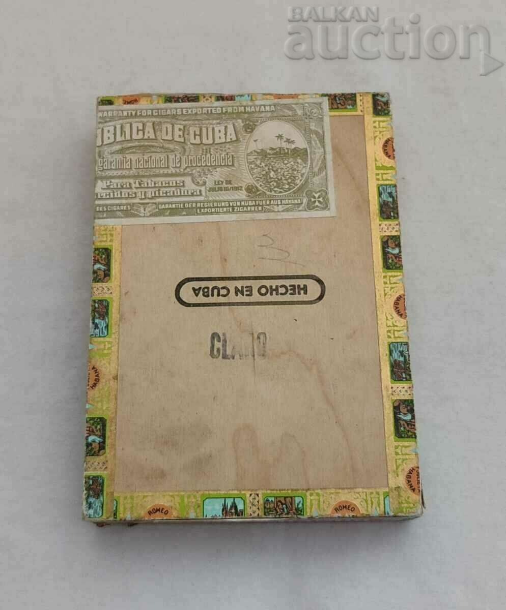 Delivery of OLD ROMEO AND JULIET CIGAR BOX HAVANA CUBA Delivery of OLD ROMEO AND JULIET CIGAR BOX HAVANA CUBA