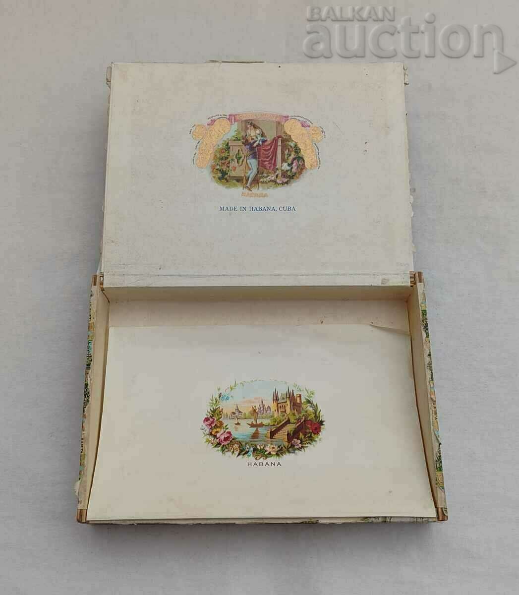 OLD ROMEO AND JULIET CIGAR BOX HAVANA CUBA - 6 OLD ROMEO AND JULIET CIGAR BOX HAVANA CUBA - 6