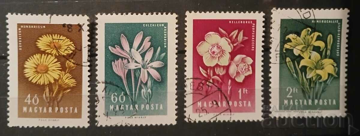 Hungary 1958 Flora/Flowers Kleimo