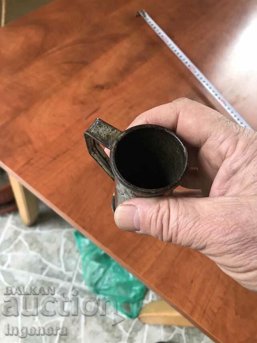 Delivery of ANTIQUE MARKED METAL BOILING GAUGE-100 ML. Delivery of ANTIQUE MARKED METAL BOILING GAUGE-100 ML.