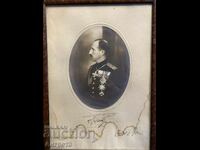 Tsar Boris III photo with autograph