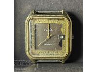 German Clock Rula Quartz Ruhla Quartz DDR Ruhla Germany