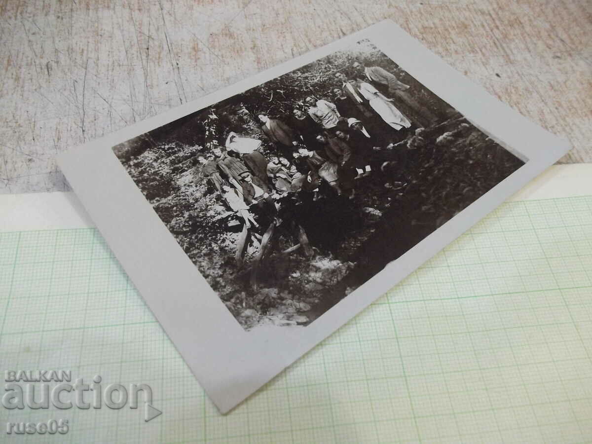 Auction Old photo of squatters and straights on the bridge Auction Old photo of squatters and straights on the bridge