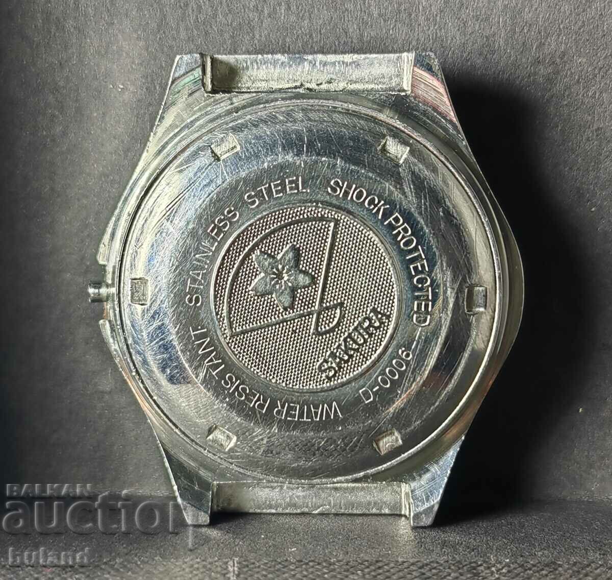 Steel Case for Swiss Men's Watch Sakura Sakura with price 19.99 BGN | € 10.22 Steel Case for Swiss Men's Watch Sakura Sakura with price 19.99 BGN | € 10.22