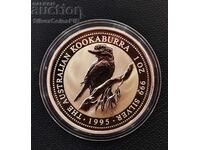 1 oz dolar de argint Kookaburra 1995 Australia