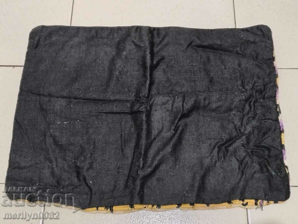 Vintage handwoven patterned minder cushion cover - 5