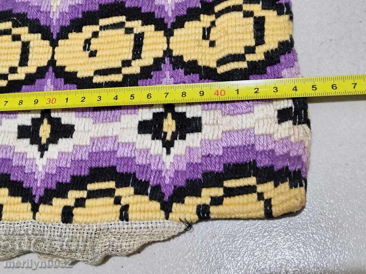 Vintage handwoven patterned minder cushion cover with price 40.00 BGN | € 20.45