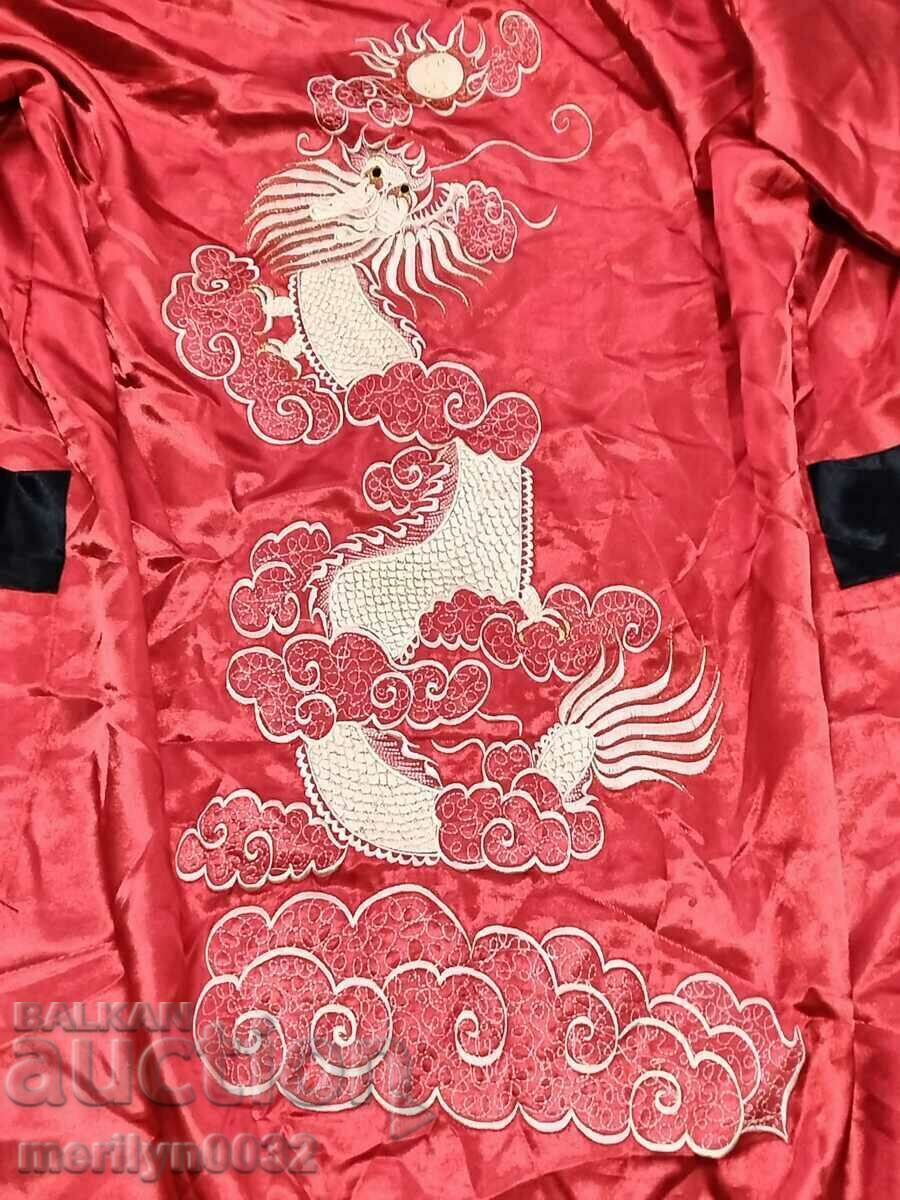 Κιμονό διπλής όψης, μεταξωτό με κέντημα δράκου DELIATES - 7 Κιμονό διπλής όψης, μεταξωτό με κέντημα δράκου DELIATES - 7