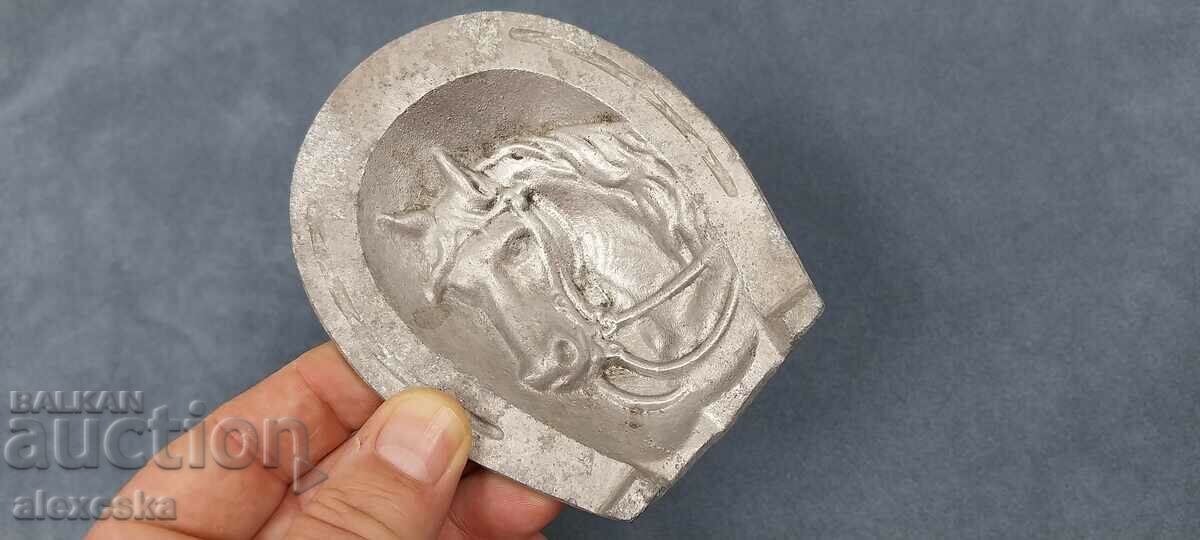 Metal ashtray - "Horseshoe" with price 13.00 BGN | € 6.65 Metal ashtray - "Horseshoe" with price 13.00 BGN | € 6.65