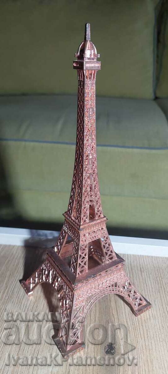 Auction  Eiffel Tower souvenir metal height 25cm