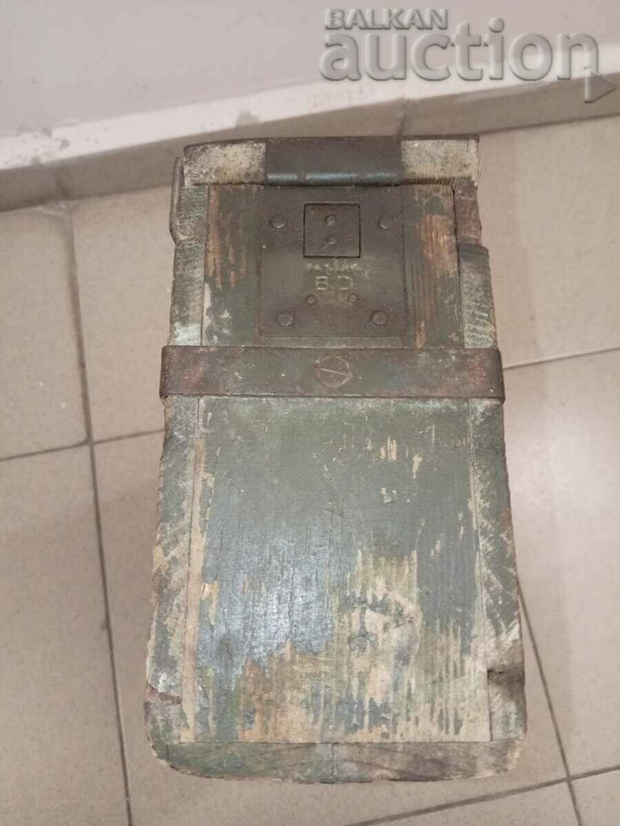 wooden cartridge box ammunition box MG08 WW1 WWI - 7 wooden cartridge box ammunition box MG08 WW1 WWI - 7