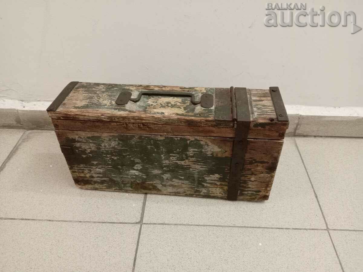 wooden cartridge box ammunition box MG08 WW1 WWI