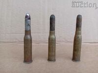 three study cartridges 1931 1933 1938 Kingdom of Bulgaria