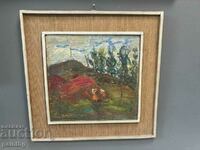 A beautiful oil painting. Kiril Milanov. Signed, dated