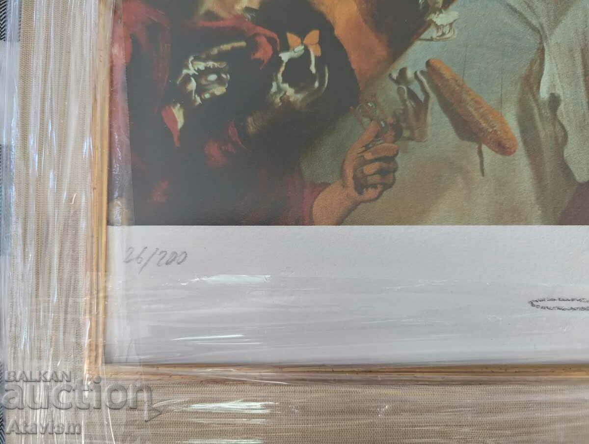 Delivery of Salvador Dali - Monster's Inventions lithograph (1971) Delivery of Salvador Dali - Monster's Inventions lithograph (1971)