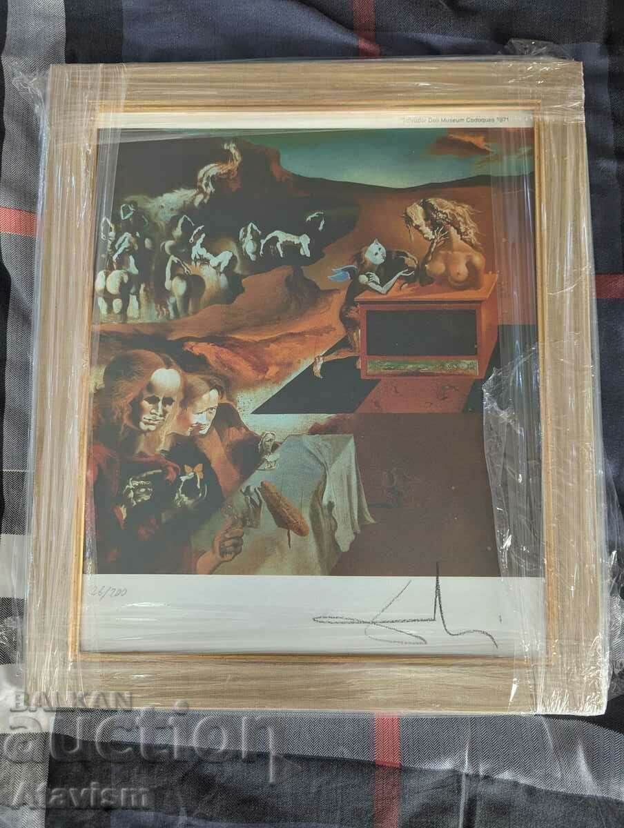 Salvador Dali - Monster's Inventions lithograph (1971)