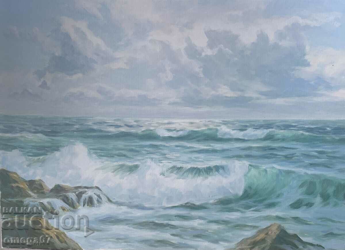 Painting by A. Panagonov-Tyulenovo with price 288.00 BGN | € 147.25 Painting by A. Panagonov-Tyulenovo with price 288.00 BGN | € 147.25