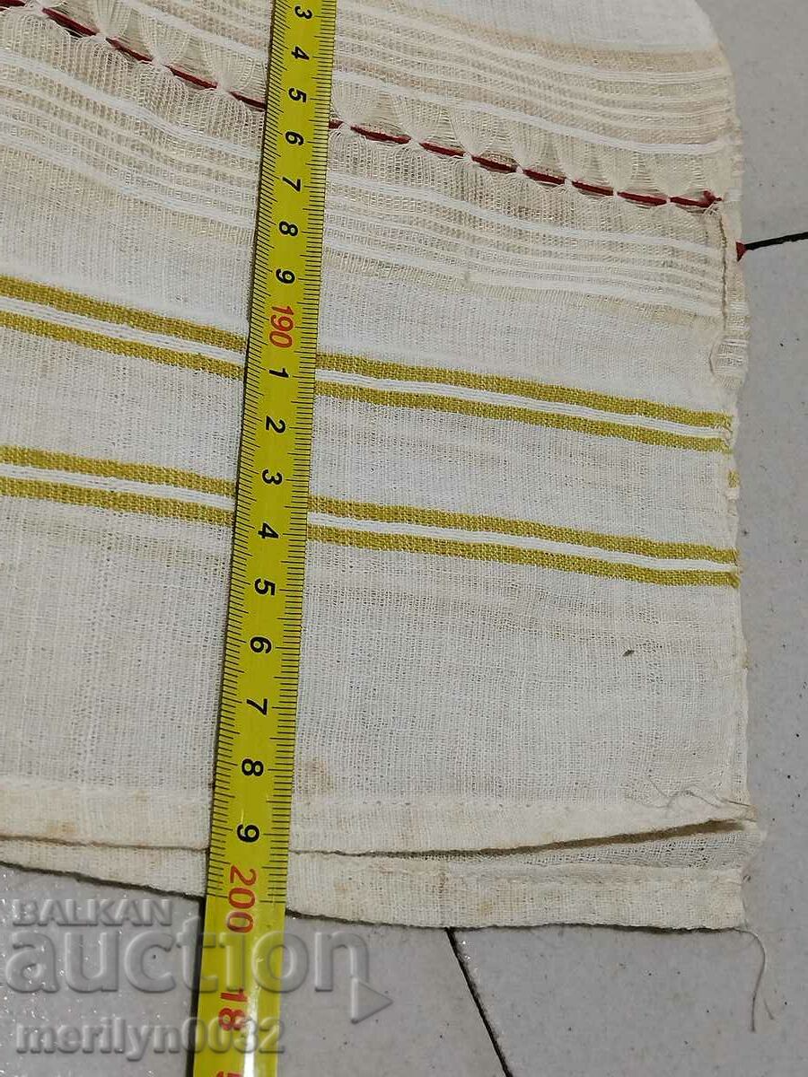 Παράδοση Παλιό ύφασμα κρόσσια με δαντέλα, πλέξιμο, κρόσσια με κέντημα