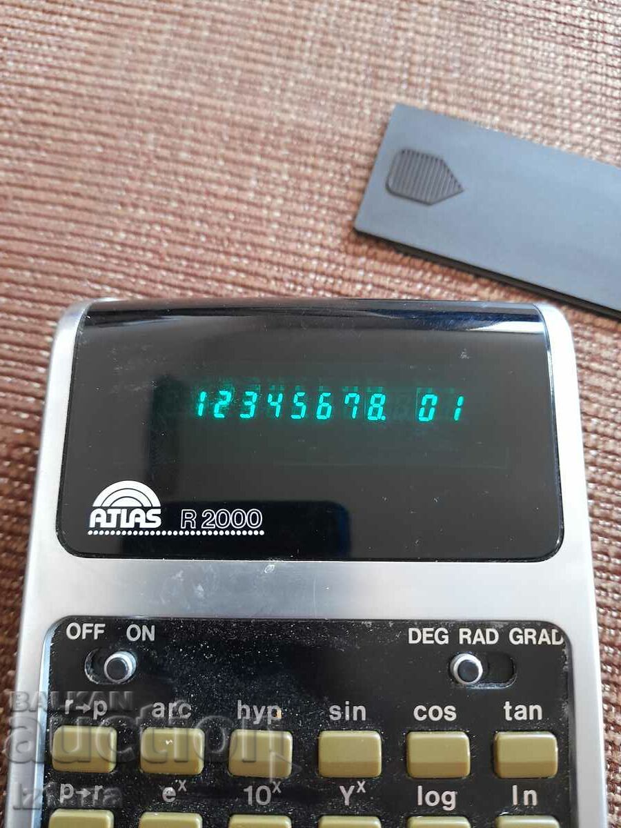 Old Atlas R2000 calculator - 7 Old Atlas R2000 calculator - 7