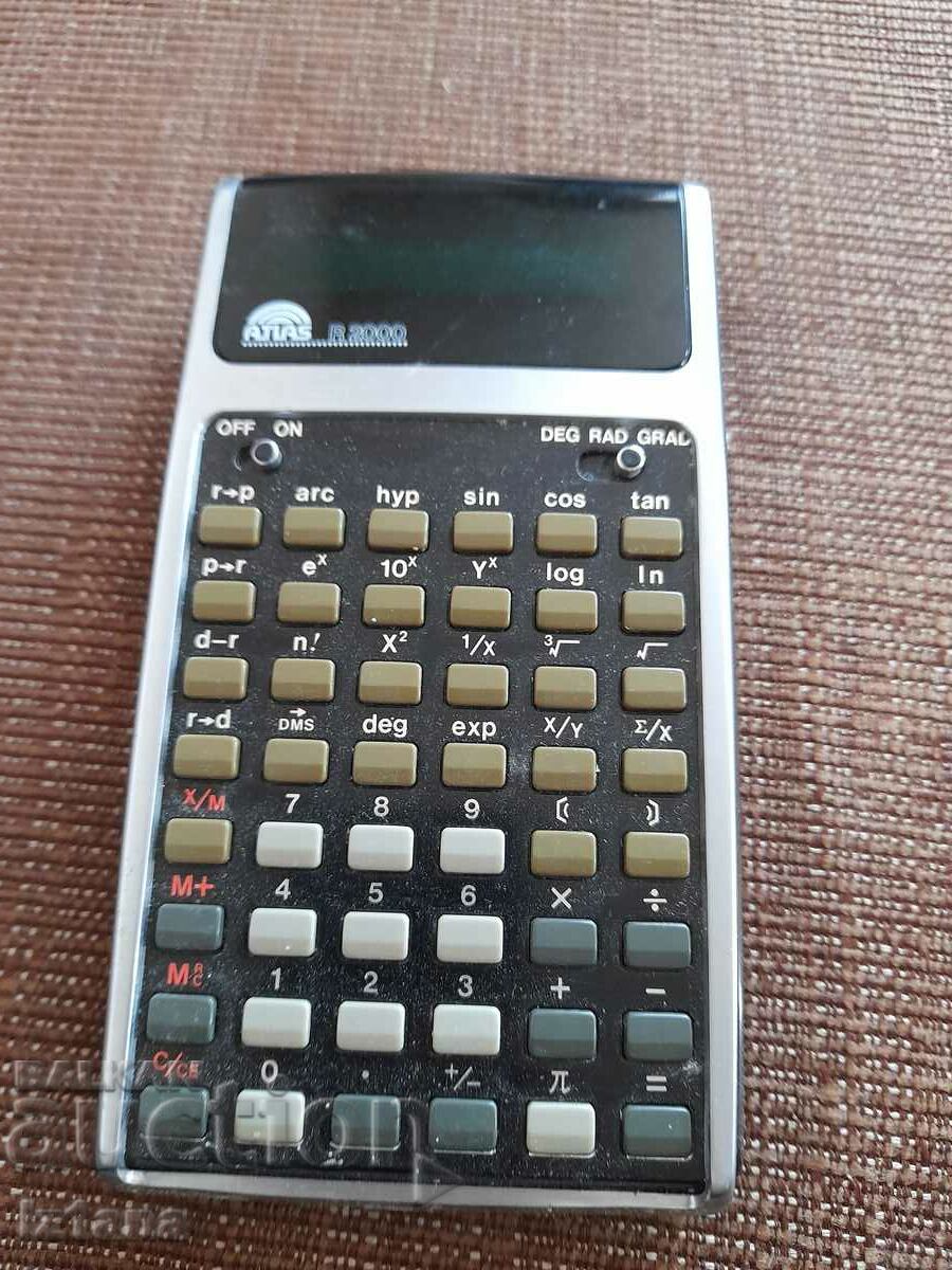 Old Atlas R2000 calculator