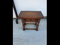 Vintage solid wood nightstand!