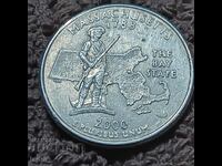 107/ SUA Statul Massachusetts 25c 2000