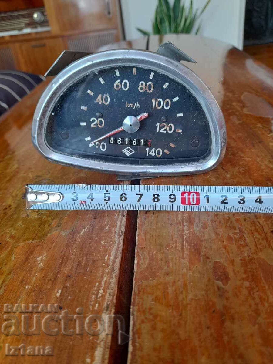 Δημοπρασία Παλιό ταχύμετρο, χιλιομετρητής MZ Trophy Δημοπρασία Παλιό ταχύμετρο, χιλιομετρητής MZ Trophy