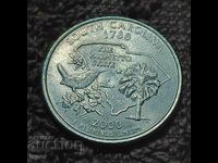 112/ USA State of South Carolina 25s 2000