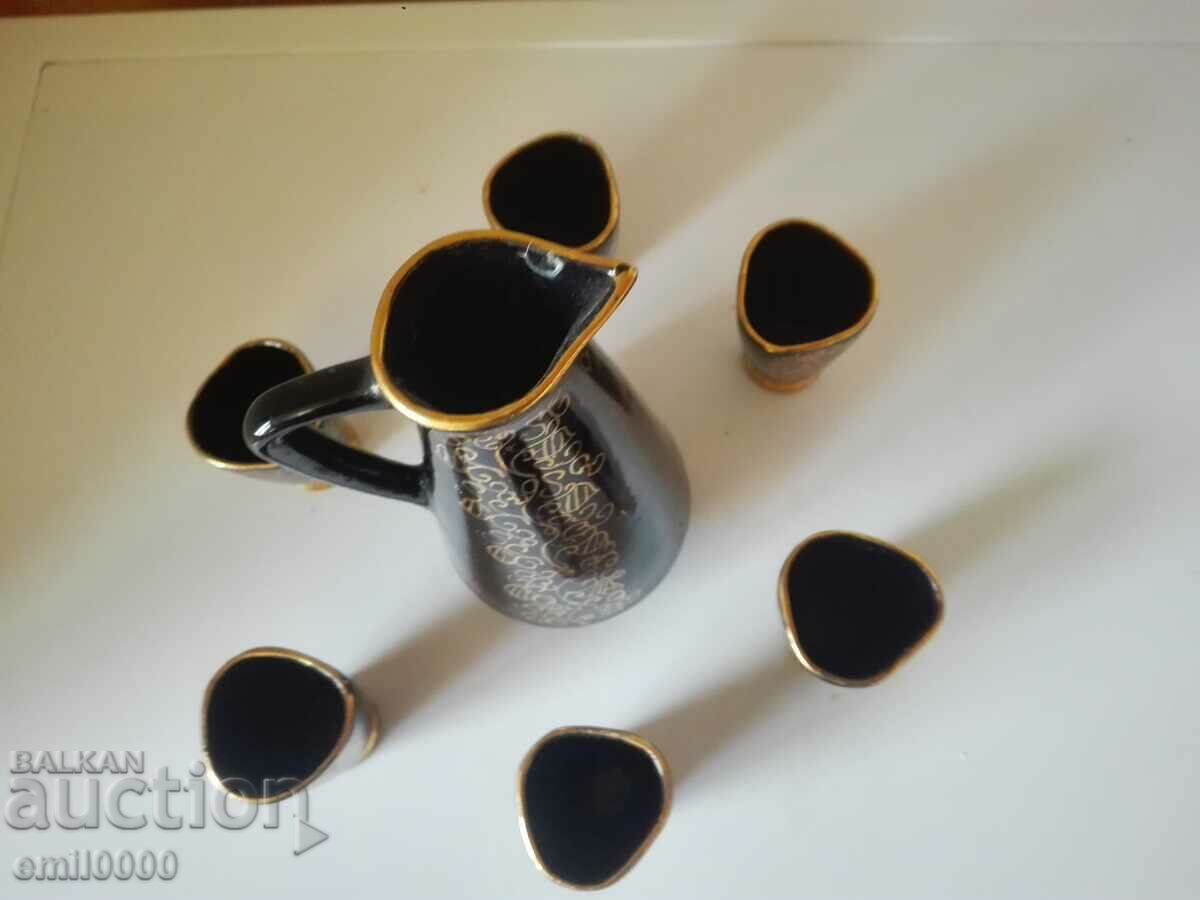 Аукцион Сервиз за ракия . Аукцион Сервиз за ракия .