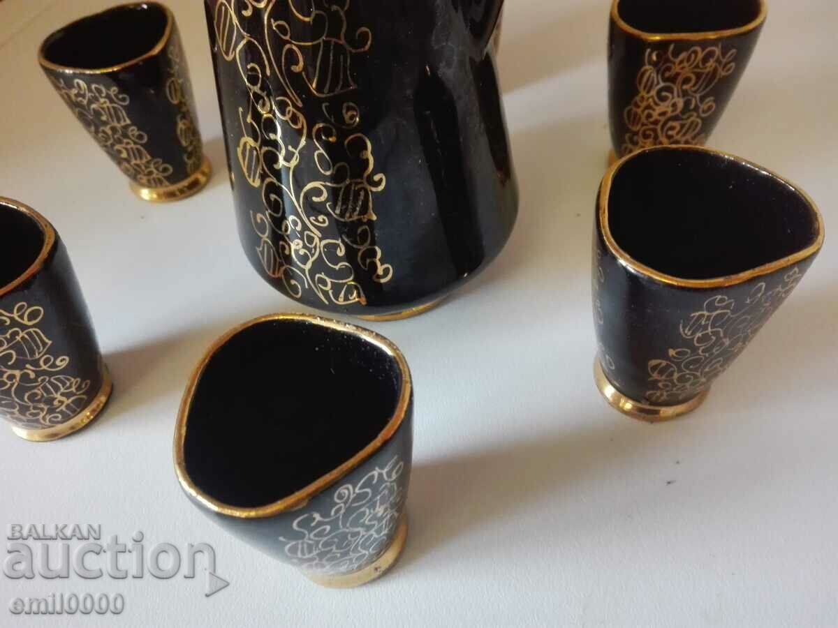 Сервиз за ракия . - 7 Сервиз за ракия . - 7