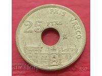 25 pesetas 1993 - Spania - Țara Bascilor