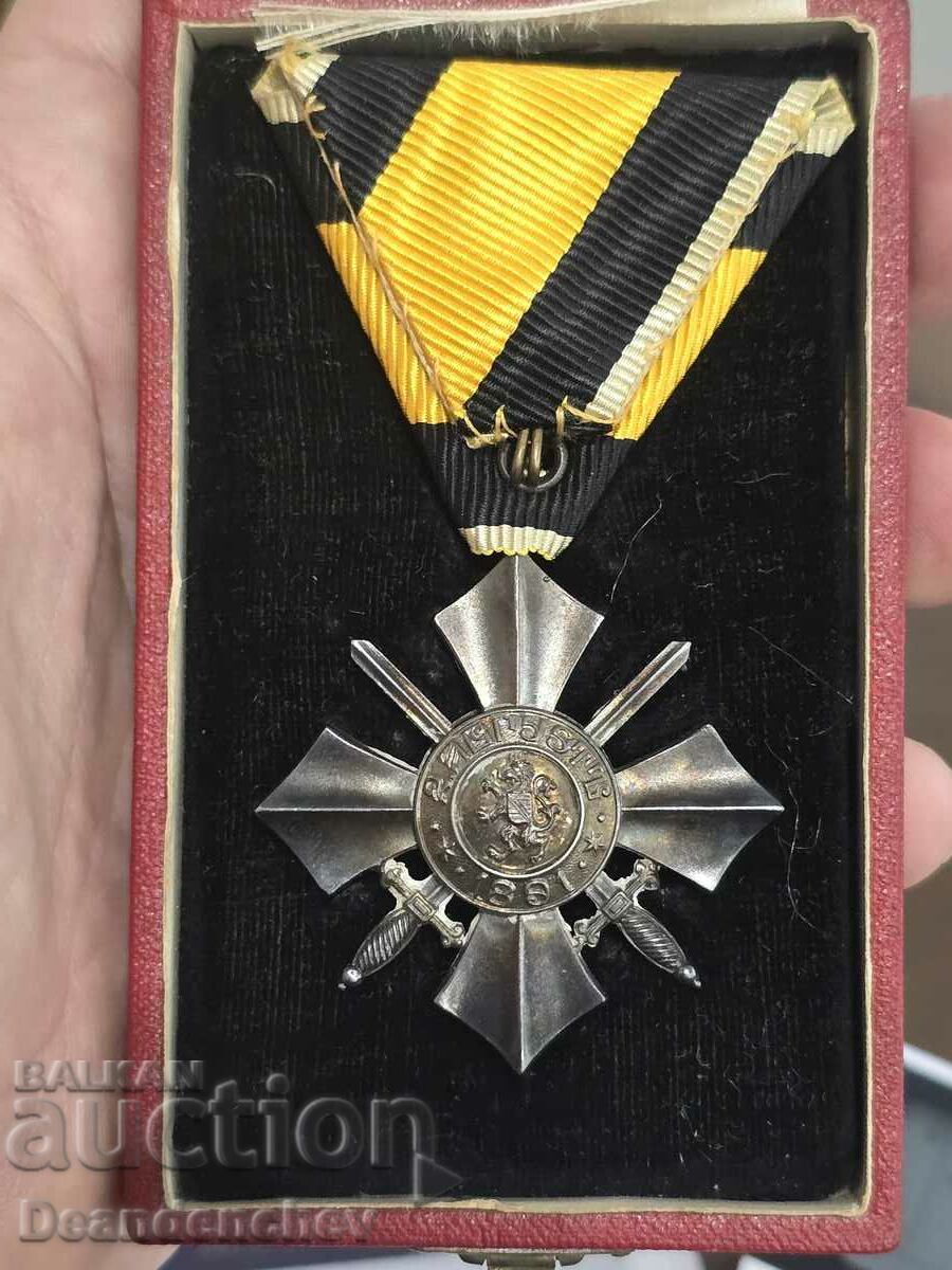 Order of Military Merit 6th degree Ferdinand issue with box