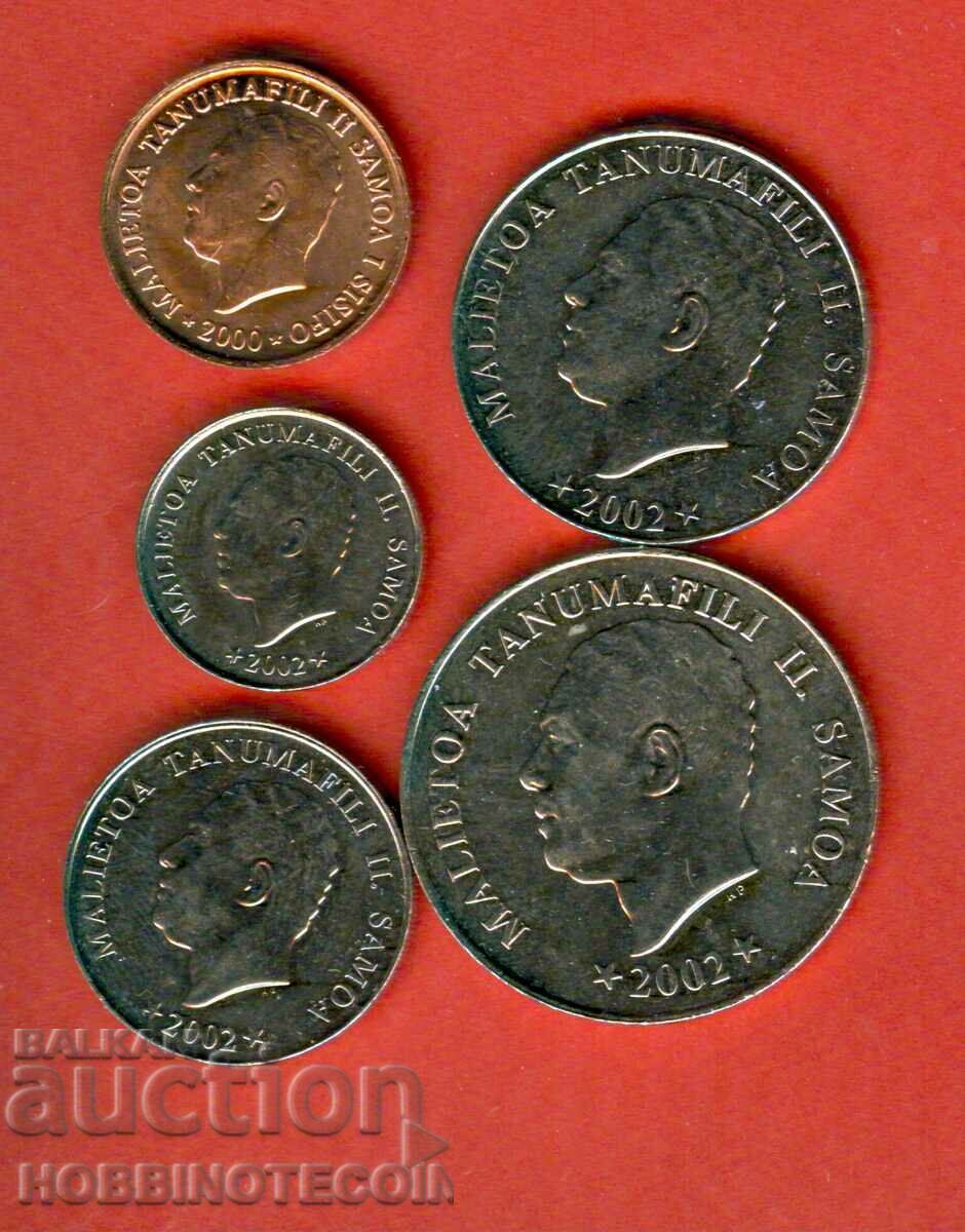 SAMOA DE VEST SAMOA 5 MONEDE emisiune 2000 2002 NOU UNC cu preț € 17.89 | 34.99 BGN