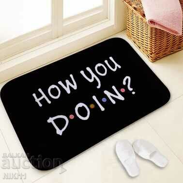 How You Doin Friends bath mat, carpet