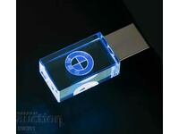 32 GB Luminous glass flash drive USB BMW, BMW