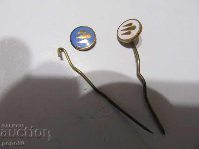 2 pcs. MINI BADGES - TABSO /diameter - 8mm/