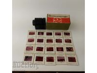 Old Soviet Filmoscope 2 Leningrad with 20 slides #5716