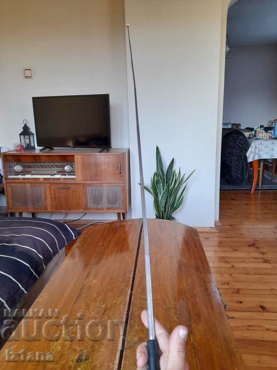 Old telescopic radio antenna, radio receiver - 5