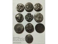 10 Τεμάχια Αρχαία Ελληνικά Νομίσματα - ΑΝΑΠΑΡΑΓΩΓΗ ΡΕΠΛΙΚΩΝ