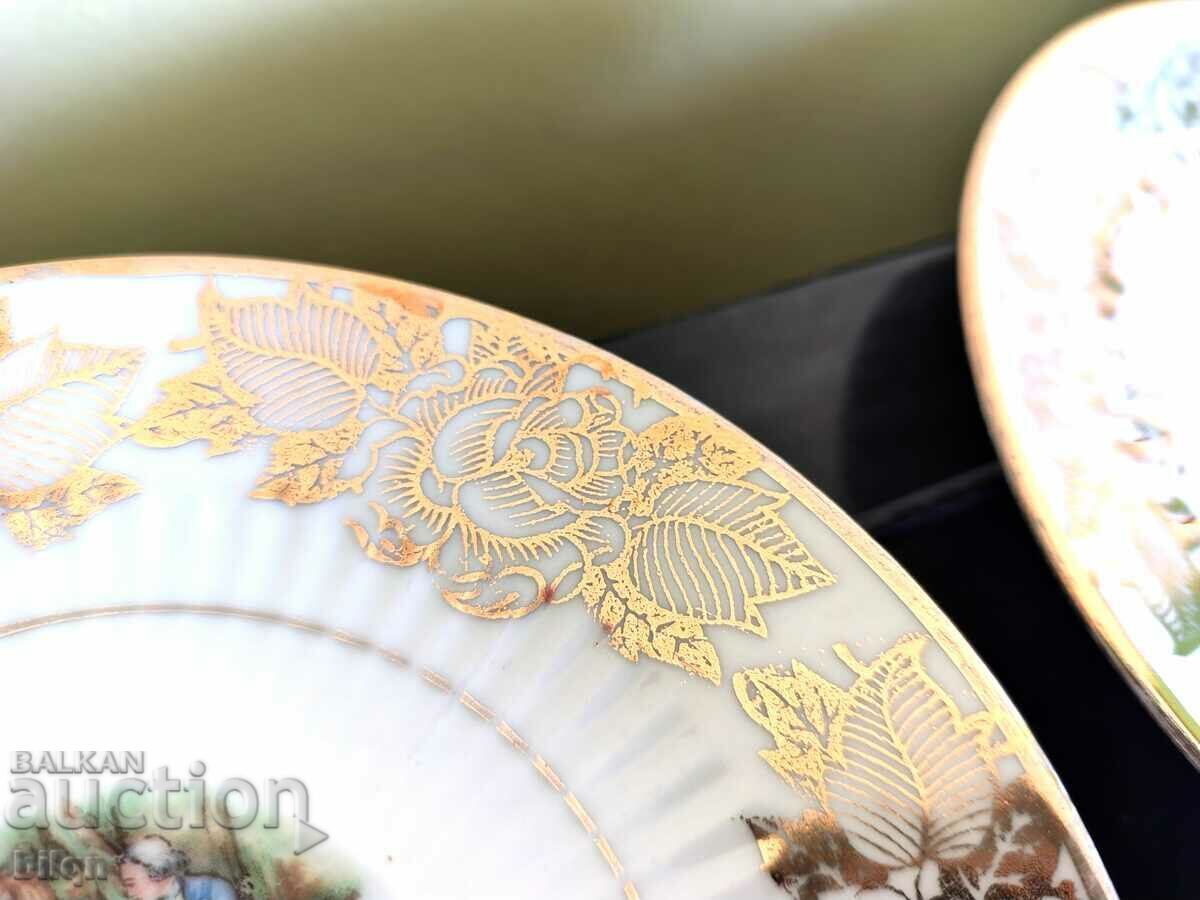 Auction Beautiful Old Brand Bavaria Porcelain Plates Auction Beautiful Old Brand Bavaria Porcelain Plates