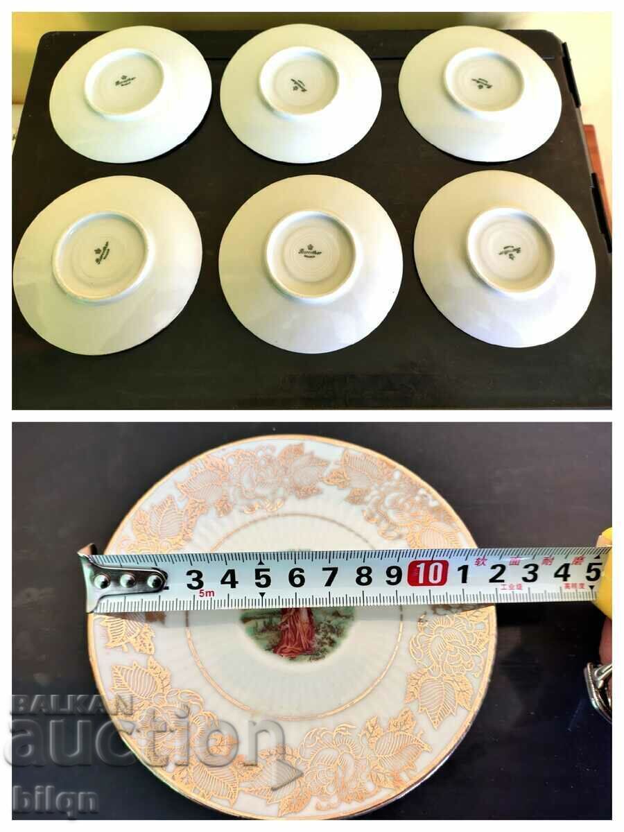 Beautiful Old Brand Bavaria Porcelain Plates - 7 Beautiful Old Brand Bavaria Porcelain Plates - 7