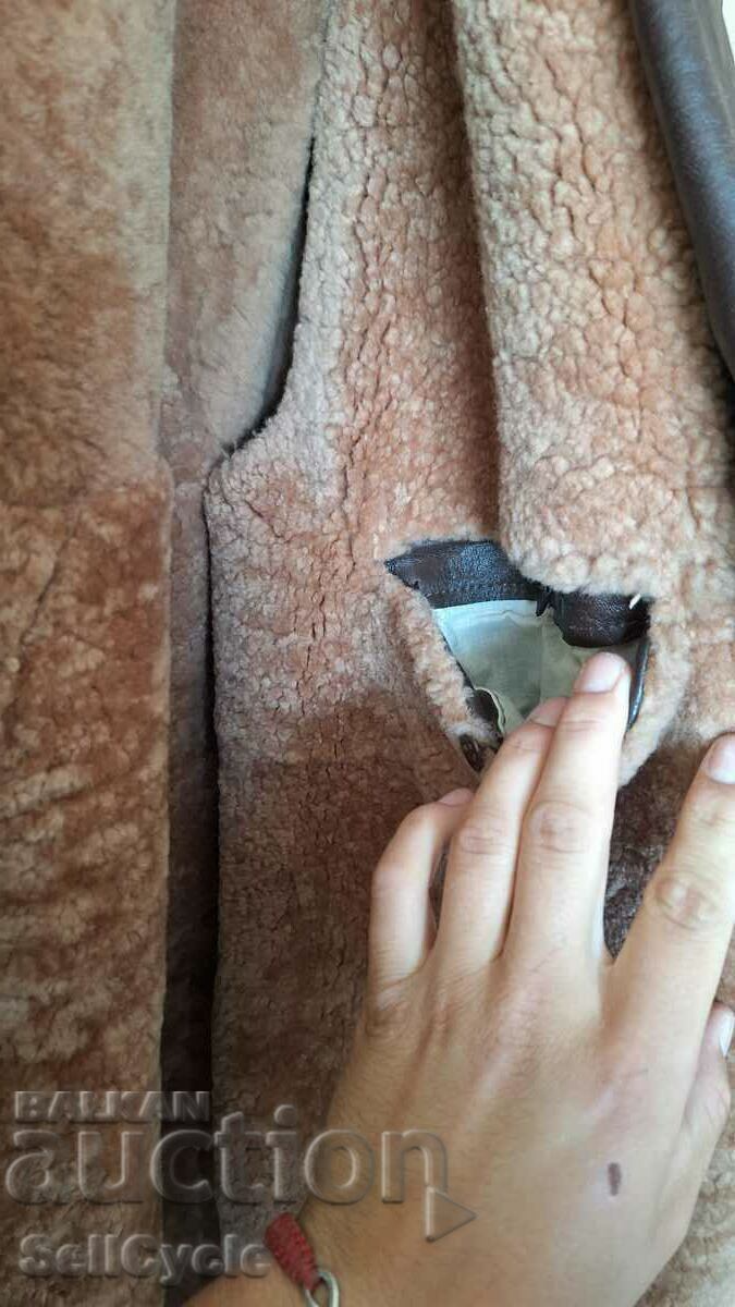 Auction ✅QUALITY WINTER COAT FROM GENUINE LEATHER SIZE XL ❗ Auction ✅QUALITY WINTER COAT FROM GENUINE LEATHER SIZE XL ❗