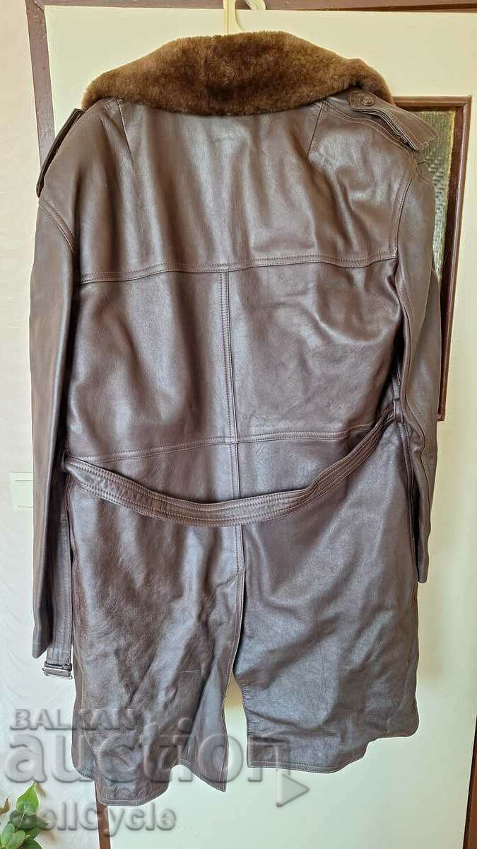 ✅QUALITY WINTER COAT FROM GENUINE LEATHER SIZE XL ❗ - 5 ✅QUALITY WINTER COAT FROM GENUINE LEATHER SIZE XL ❗ - 5