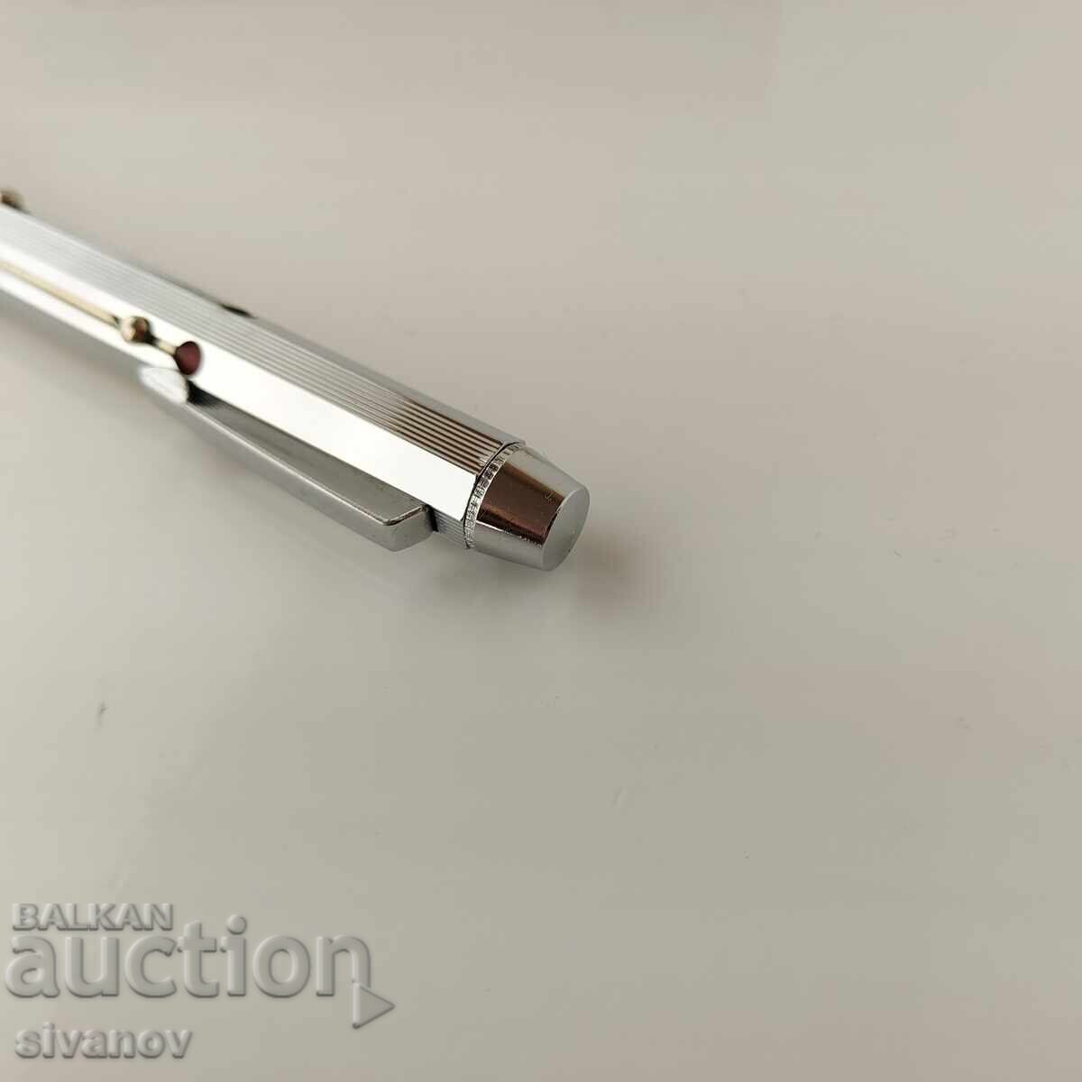 Old metal four color pen ICO Hungary #5721 - 6 Old metal four color pen ICO Hungary #5721 - 6