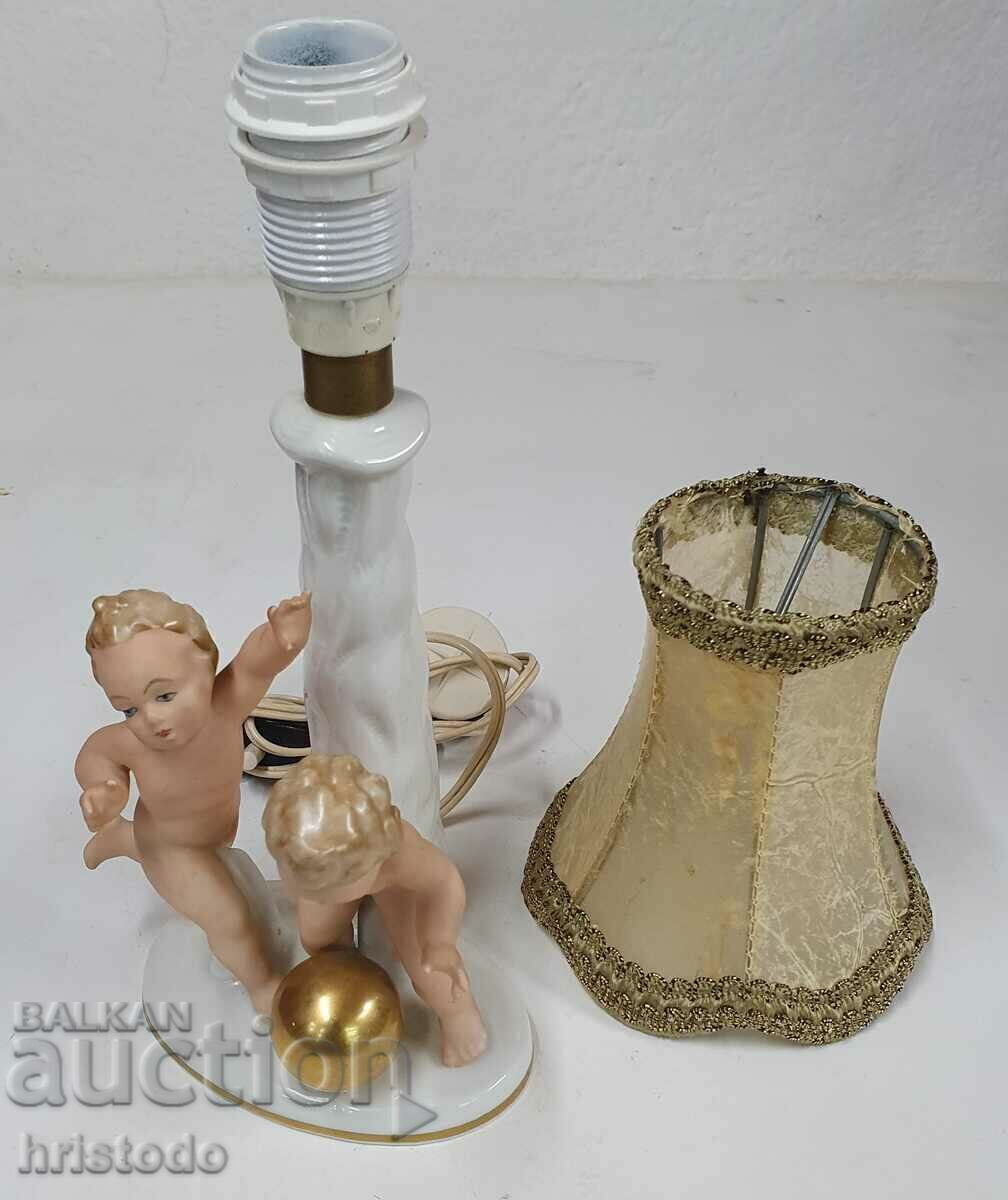 Porcelain figure, night lamp "Wallendorf" - 7 Porcelain figure, night lamp "Wallendorf" - 7