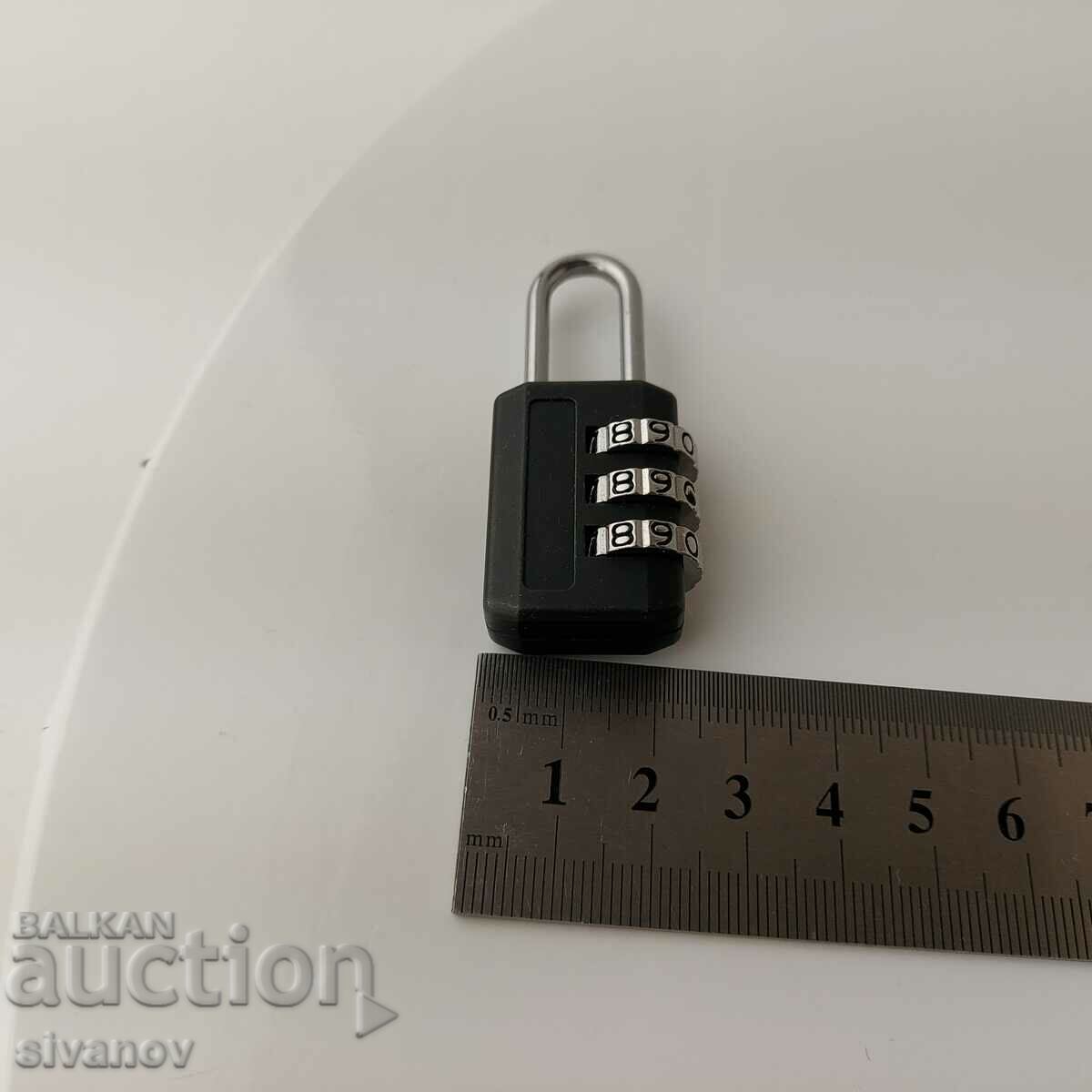 Μικρό λουκέτο με κωδικό #5726 - 7 Μικρό λουκέτο με κωδικό #5726 - 7