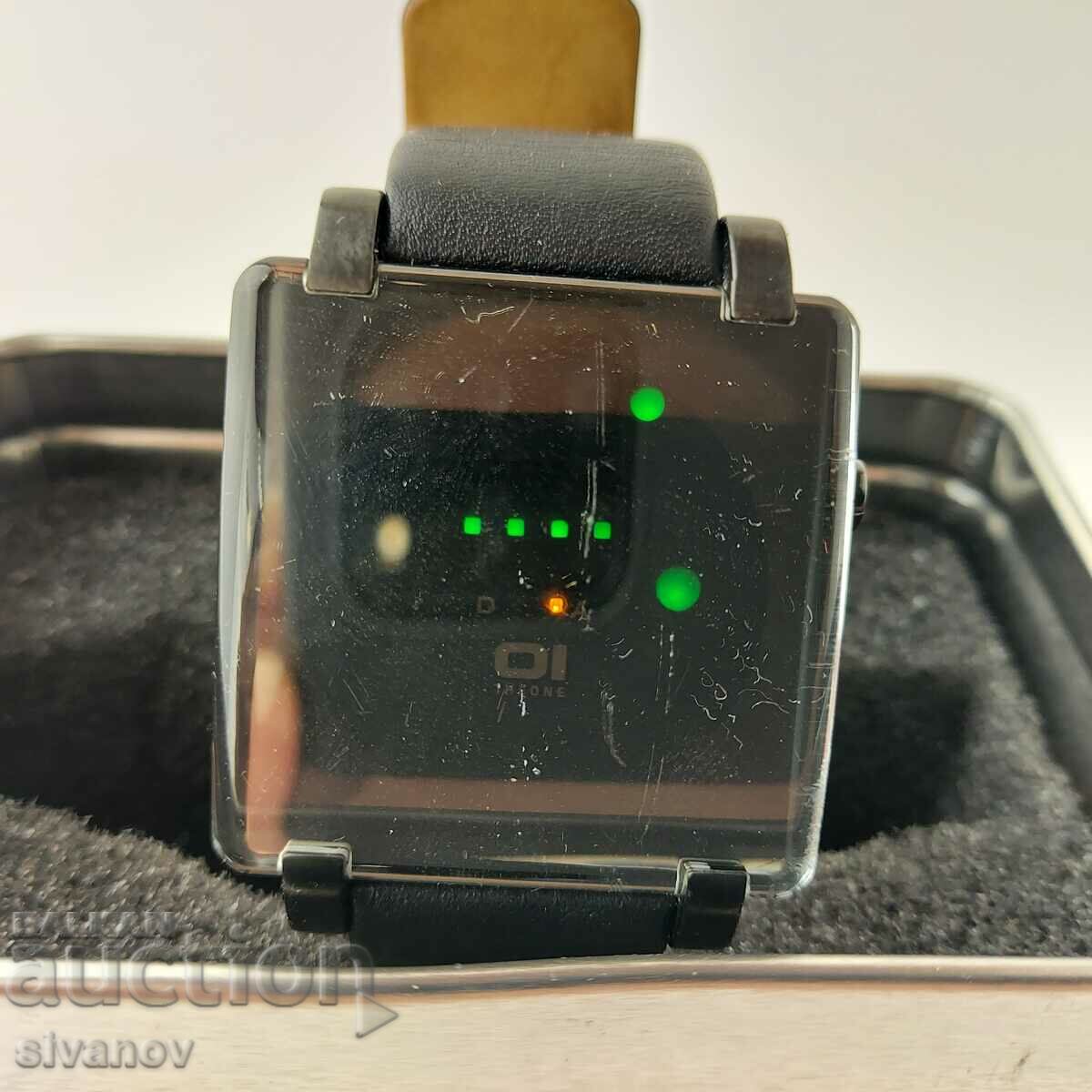 OI The One Binary Clock with box #5728 with price 59.99 BGN | € 30.67 OI The One Binary Clock with box #5728 with price 59.99 BGN | € 30.67