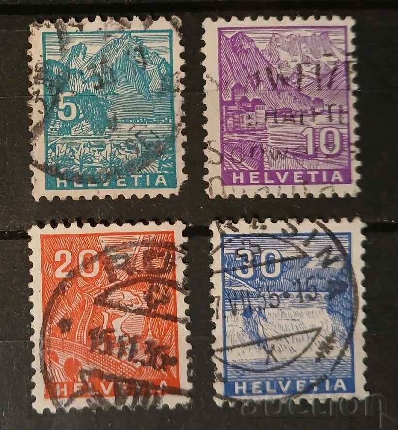 Elveția 1934 Peisaje Cleimo