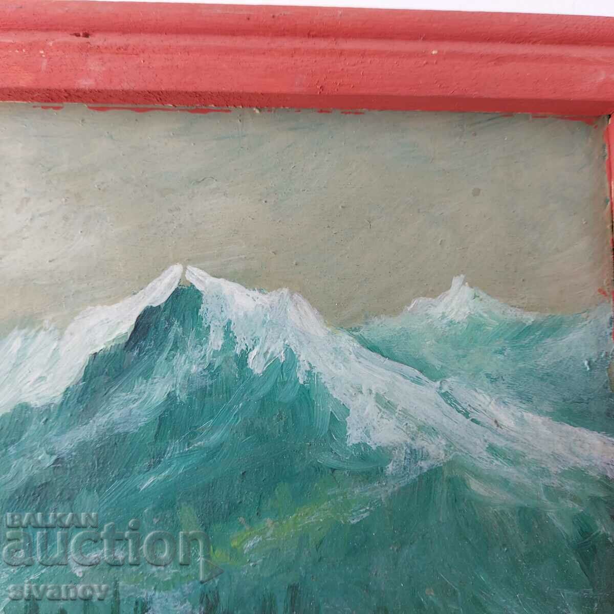 Delivery of Interesting old landscape painting SG2026 Delivery of Interesting old landscape painting SG2026