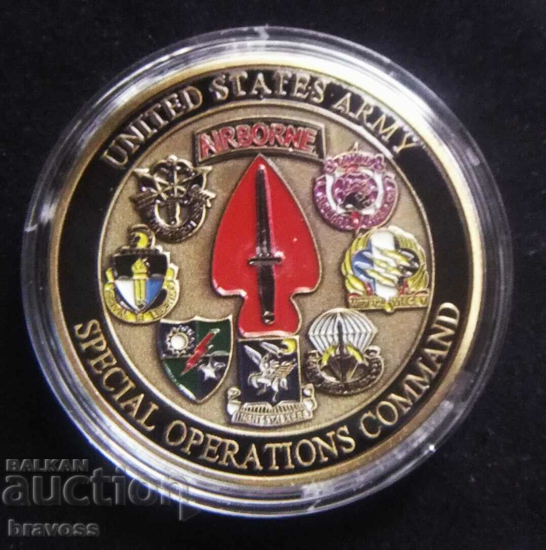 Coin - plaque USA ARMY